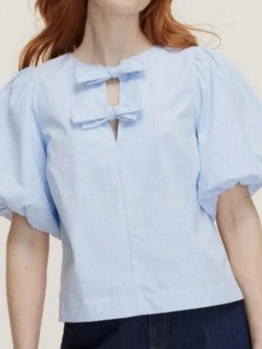 Kate Spade New York × Target Puff Sleeve Blouse